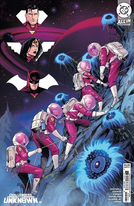 Challengers of the Unknown #2 2025 Travis Mercer Cover B DC Comics EB54 Challengers of the Unknown #2 2025 Travis Mercer Cover B DC Comics EB54