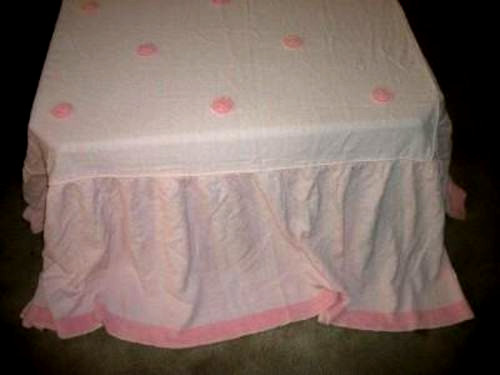 1930s PINK BEDSPREAD CHENILLE LOLLIPOPS COTTAGECORE RAYON COTTON DROP SKIRT 1930s PINK BEDSPREAD CHENILLE LOLLIPOPS COTTAGECORE RAYON COTTON DROP SKIRT