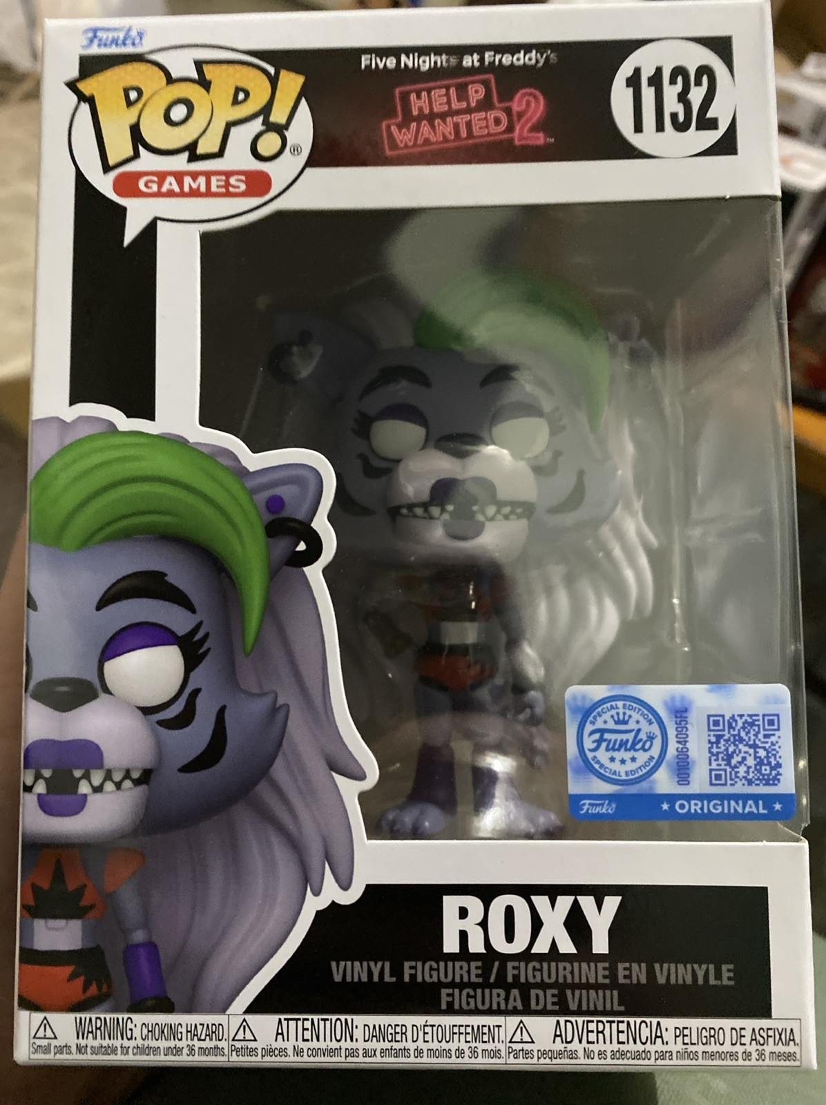 Roxy Funko POP Five Nights at Freddys Help Wanted 2 FNAF 1132 *FREE SHIPPING*