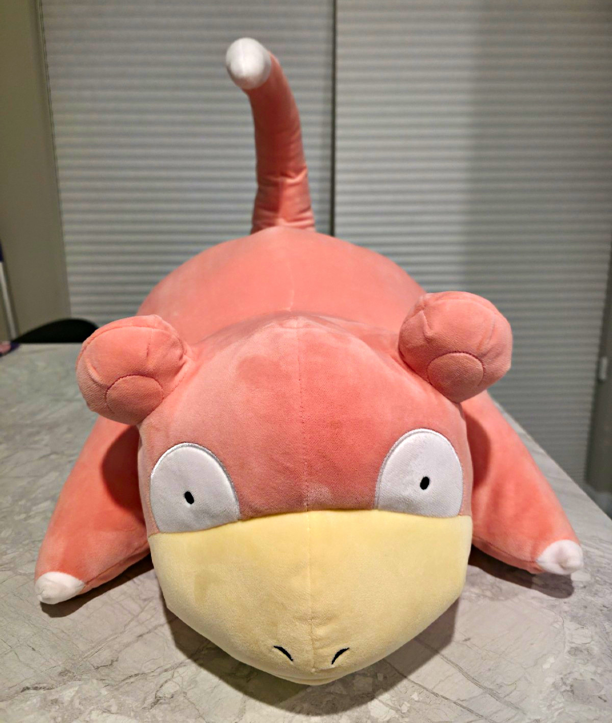 Jazwares Pokémon Slowpoke Plush 24" , Pink Plush Material, 2024 Jazwares Pokémon Slowpoke Plush 24" , Pink Plush Material, 2024