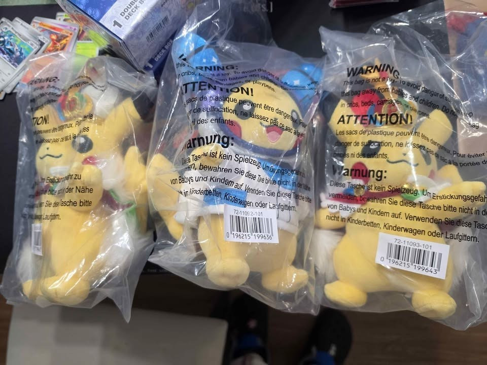 Pokemon Worlds Championships 2026 XP San Francisco Exclusive Pikachu Plush Pokemon Worlds Championships 2026 XP San Francisco Exclusive Pikachu Plush