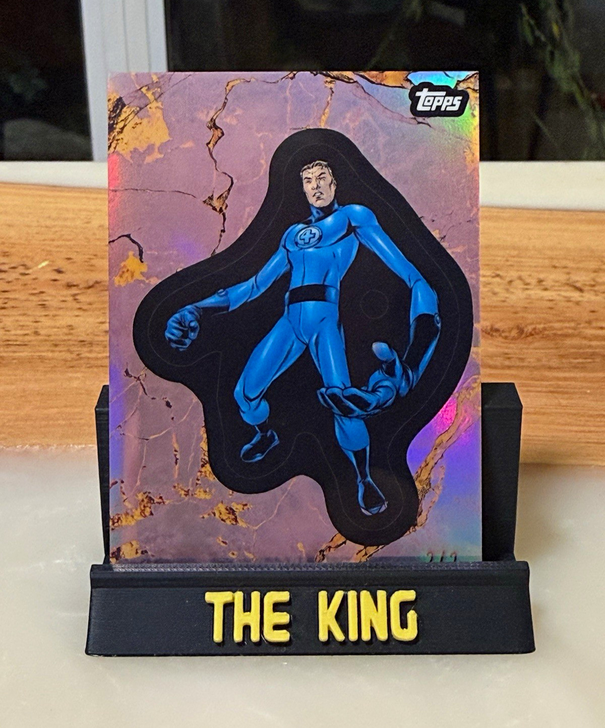 Topps 2023 Marvel Comic Book Heroes 2000s Mister Fantastic #81 Serial #2/2 Topps 2023 Marvel Comic Book Heroes 2000s Mister Fantastic #81 Serial #2/2