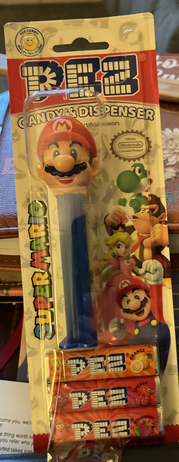 PEZ Candy Dispenser Super Mario New PEZ Candy Dispenser Super Mario New