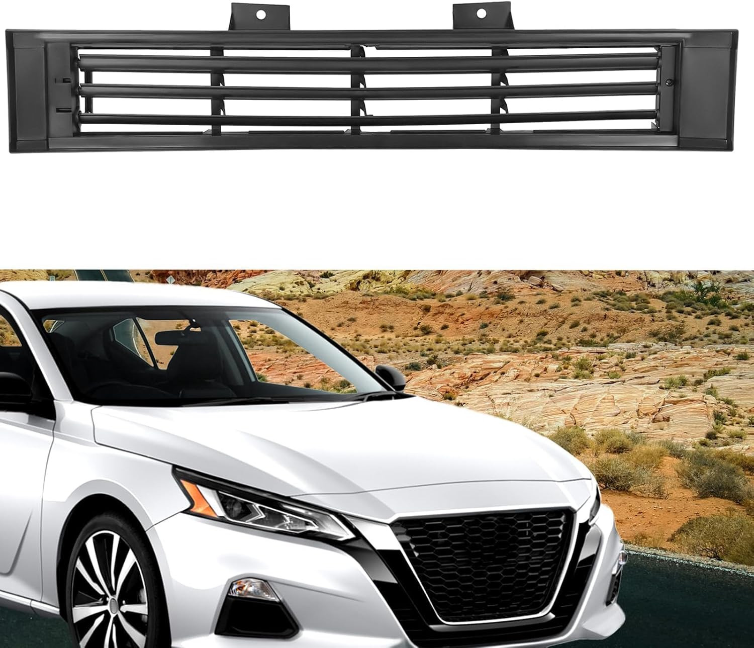 Active Grille Shutter Compatible with 2019-2022 Nissan Altima - Replacement for Active Grille Shutter Compatible with 2019-2022 Nissan Altima - Replacement for