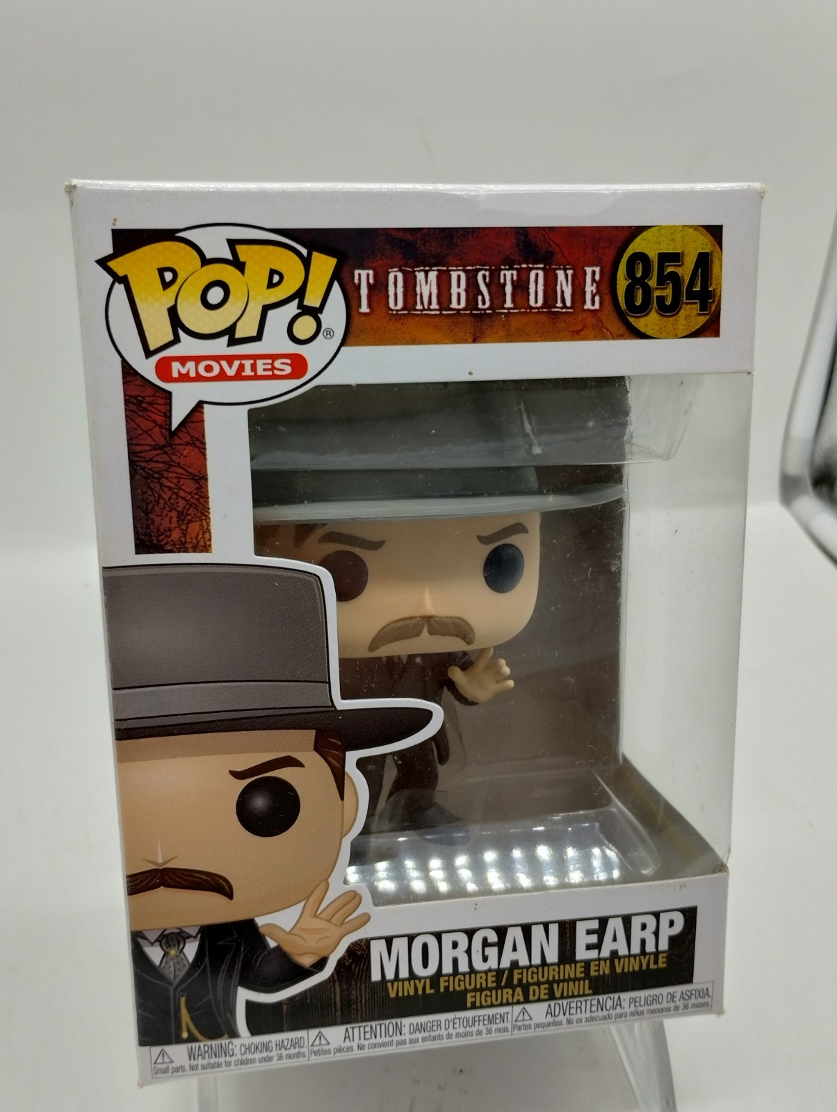 Funko Pop Vinyl: Tombstone - Morgan Earp #854 2019 NIB Funko Pop Vinyl: Tombstone - Morgan Earp #854 2019 NIB