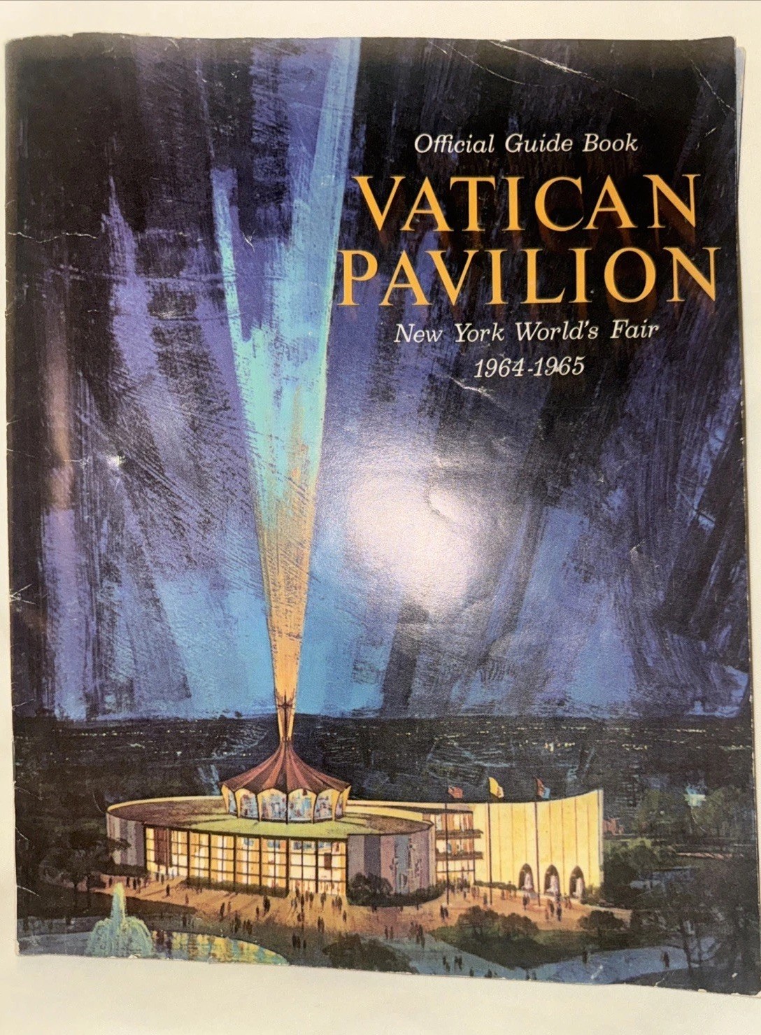 VTG 1964 1965 MAP New York Worlds Fair Vatican Pavilion Official Guide Book NY VTG 1964 1965 MAP New York Worlds Fair Vatican Pavilion Official Guide Book NY