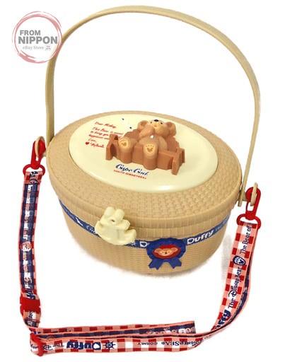 Disney Duffy Sitting Bench Popcorn Bucket Disney Bear Tokyo DisneySea Exclusive