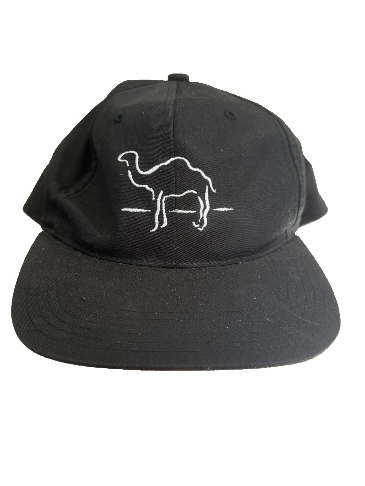 Vintage Camel Cigarette Hat Black Camel Logo Adjustable Snapback Cap Vintage Camel Cigarette Hat Black Camel Logo Adjustable Snapback Cap