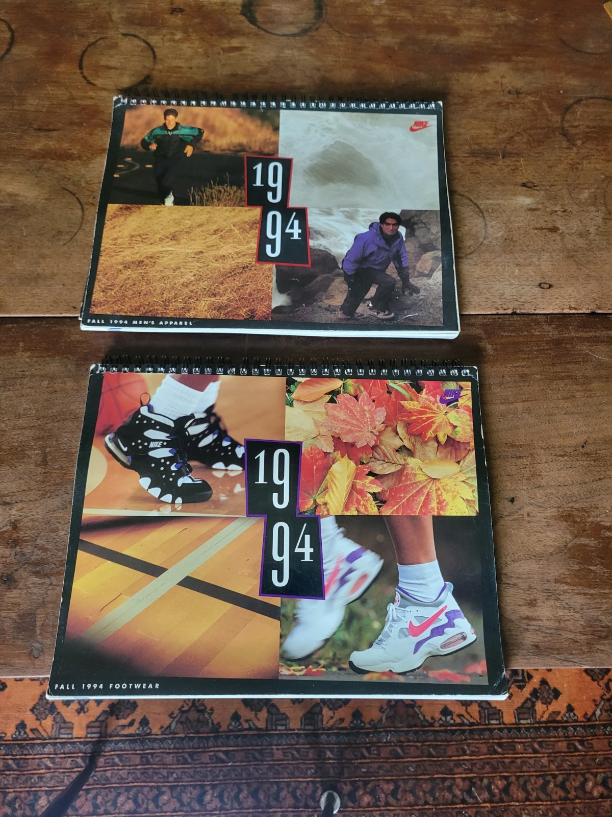 Fall 1994 NIKE Footwear & Apparel Spiral Bound Catalogs