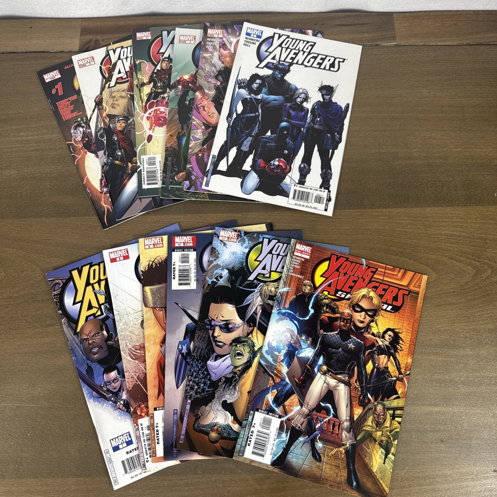 Young Avengers # 1-11 Plus #1 Special One-Shot Marvel (2005) Missing #12 Young Avengers # 1-11 Plus #1 Special One-Shot Marvel (2005) Missing #12