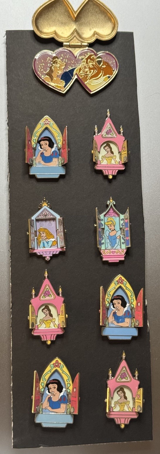 Disney Princess Pins 9 total Rare 2000s Pins Disney Princess Pins 9 total Rare 2000s Pins