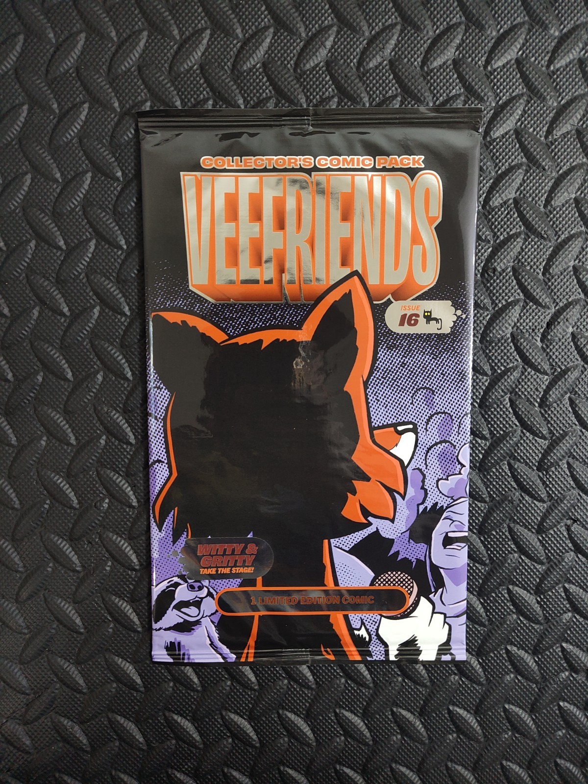 Veefriends Comic Issue #16 Witty Weasel And Gritty Ghost Take The Stage SEALED Veefriends Comic Issue #16 Witty Weasel And Gritty Ghost Take The Stage SEALED