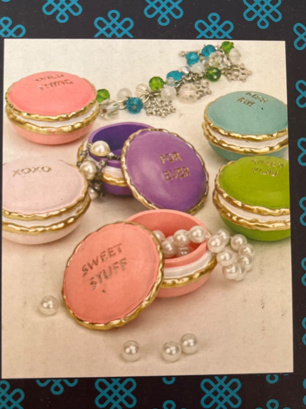 Pack Of 6 Boxes Of decorative Storage IN The Form Of Macaron Dabney Lee Pack Of 6 Boxes Of decorative Storage IN The Form Of Macaron Dabney Lee