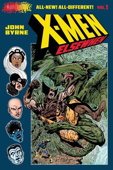 X-MEN ELSEWHEN HARDCOVER HC VOL 01 (2ND PRINT) ART BY JOHN BYRNE ~ MARVEL ARTS X-MEN ELSEWHEN HARDCOVER HC VOL 01 (2ND PRINT) ART BY JOHN BYRNE ~ MARVEL ARTS