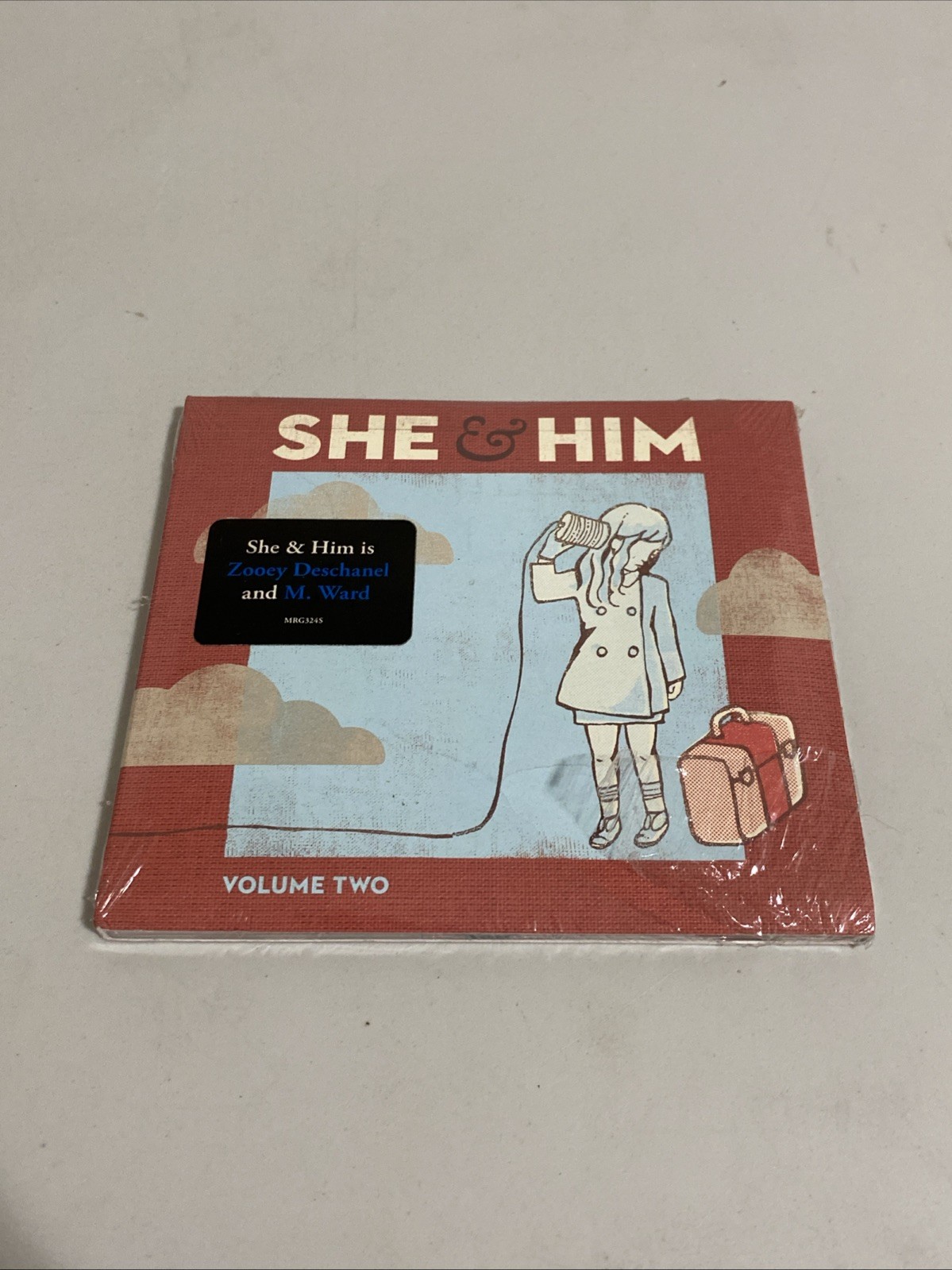 New Sealed She & Him Volume Two CD 2010 Zooey Deschanel