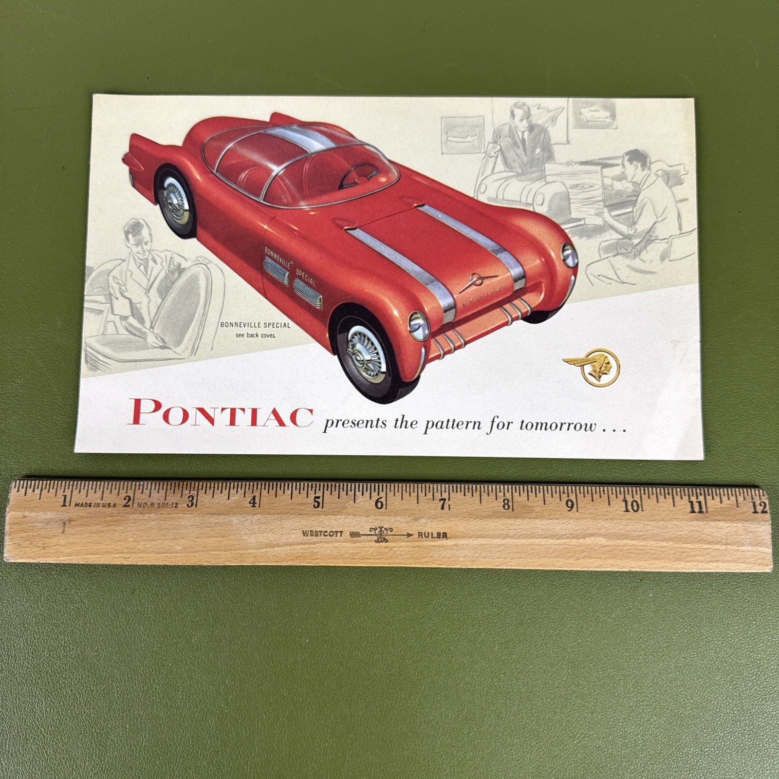 1954 Pontiac Brochure AD Bonneville Special Strato Streak Star Chief Chieftain 1954 Pontiac Brochure AD Bonneville Special Strato Streak Star Chief Chieftain