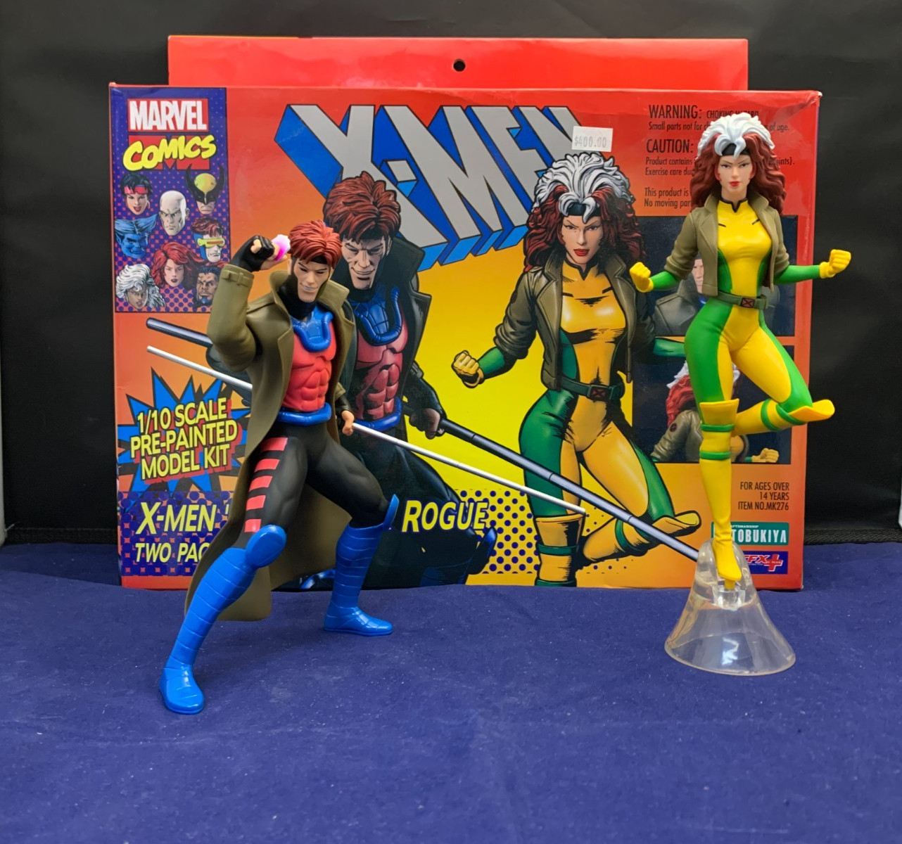 Kotobukiya Marvel X-Men '92 Series Gambit & Rogue 2-Pack ARTFX+ Statue Figure Kotobukiya Marvel X-Men '92 Series Gambit & Rogue 2-Pack ARTFX+ Statue Figure