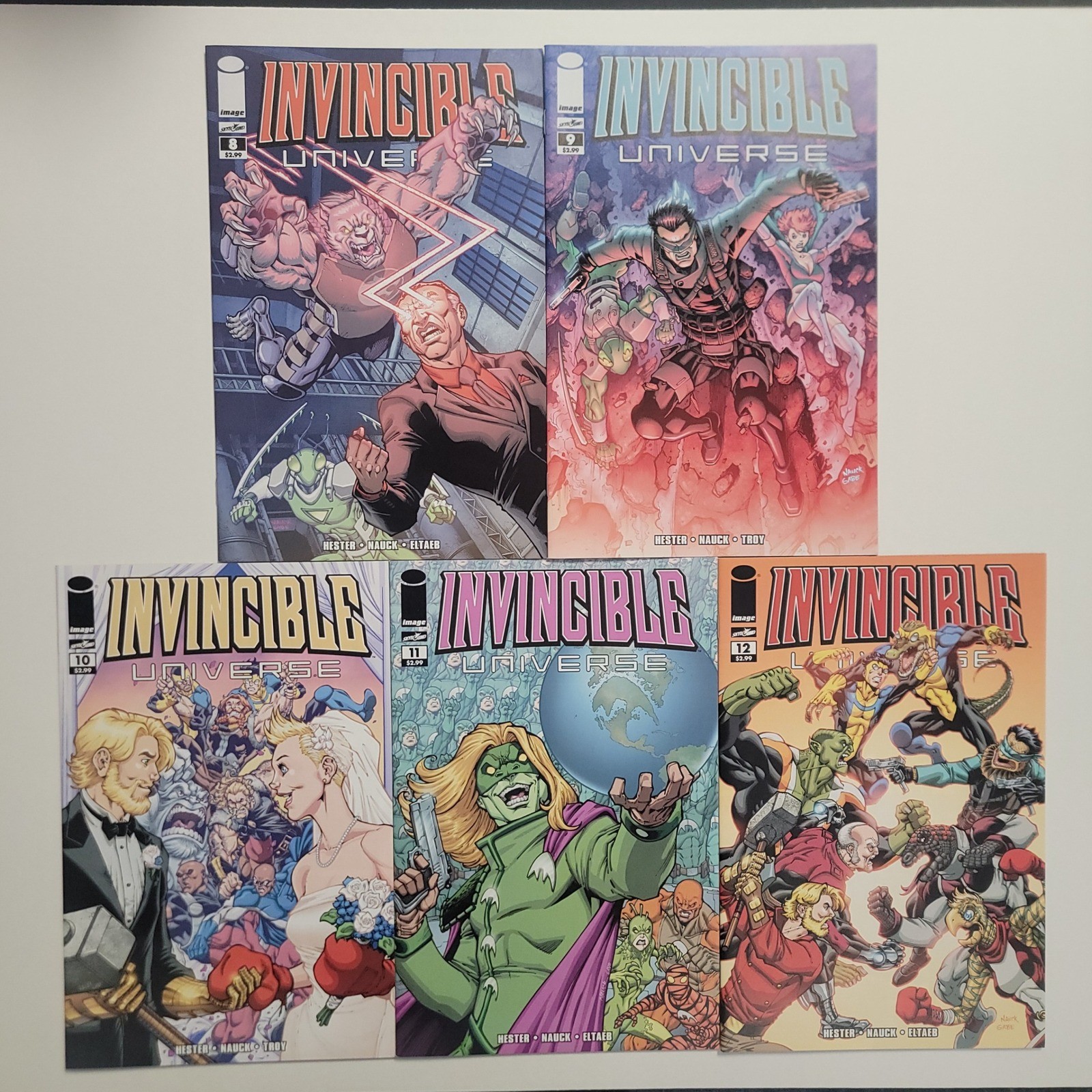 Invincible Universe Image Comics Issues 8 9 10 11 12 Lot (2013) High Grade Set Invincible Universe Image Comics Issues 8 9 10 11 12 Lot (2013) High Grade Set