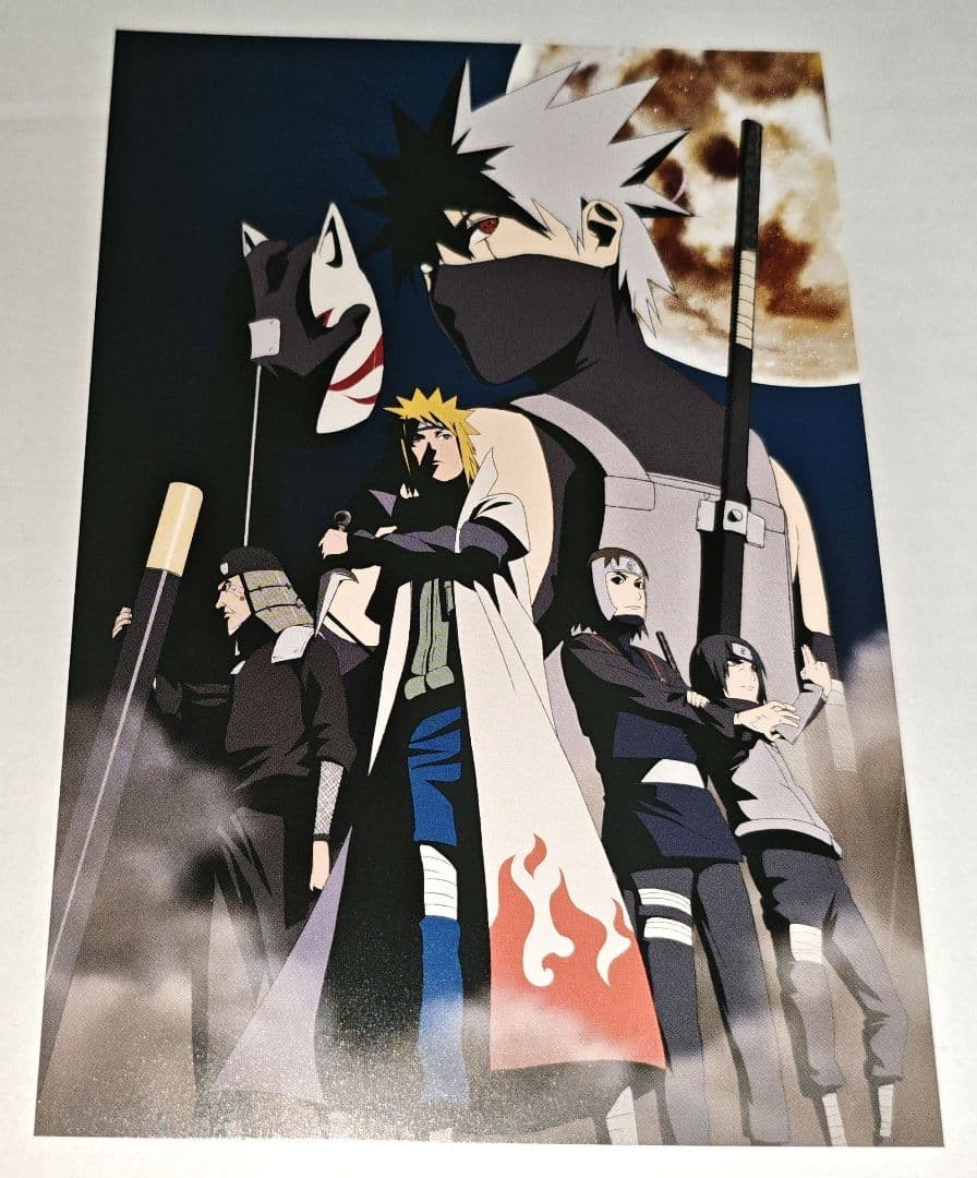 Naruto Hatake Kakashi Yamato Tenzou Uchiha Itachi Postcard Set Naruto Hatake Kakashi Yamato Tenzou Uchiha Itachi Postcard Set