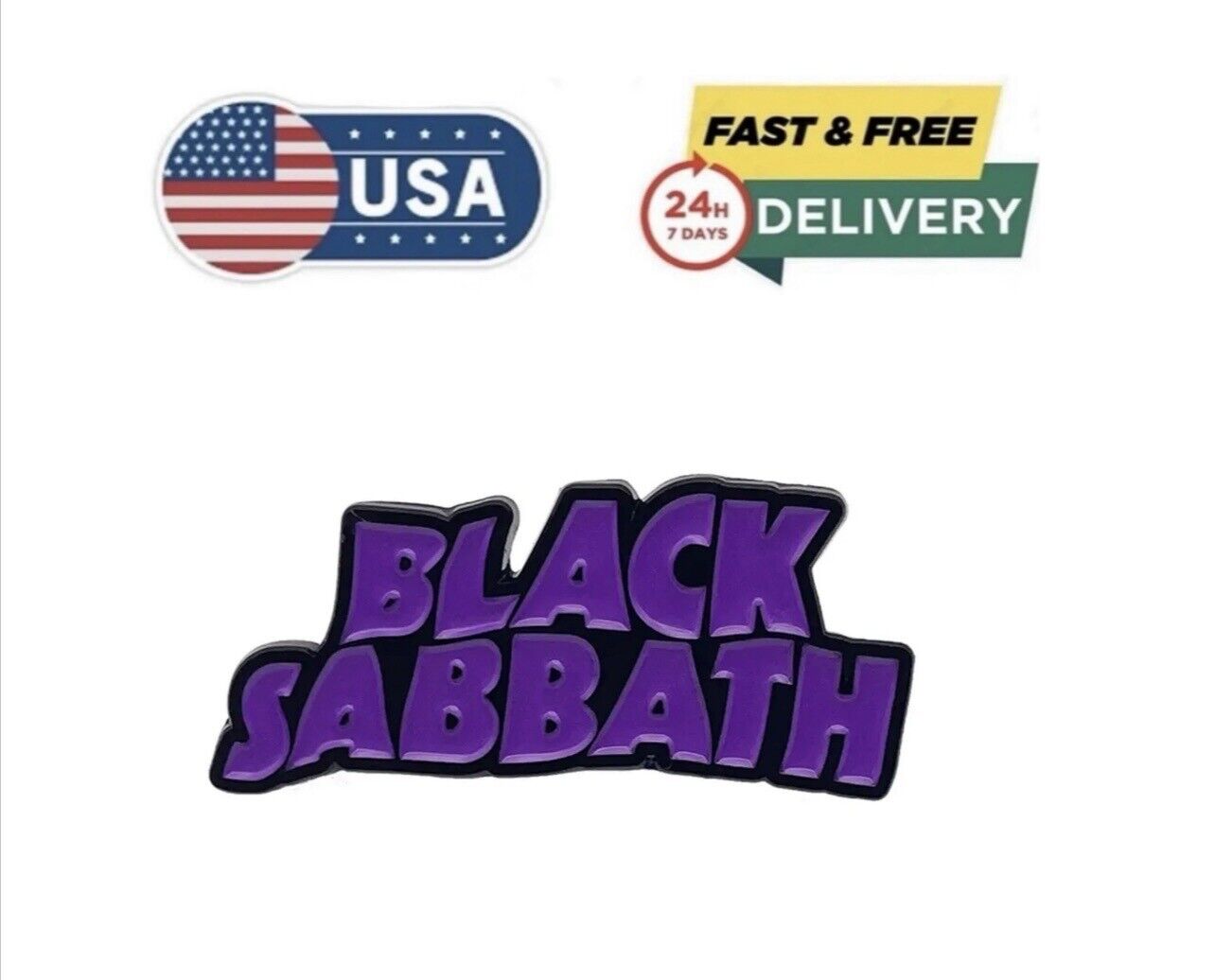 Black Sabbath Enamel Vinyl 