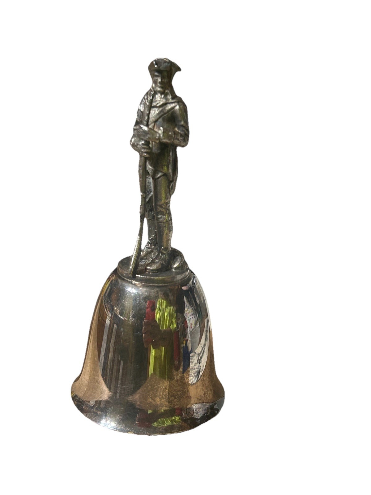 1976 Lincoln Mint Bicentennial Soldier Bell - Limited Edition w/ Box & Papers 1976 Lincoln Mint Bicentennial Soldier Bell - Limited Edition w/ Box & Papers