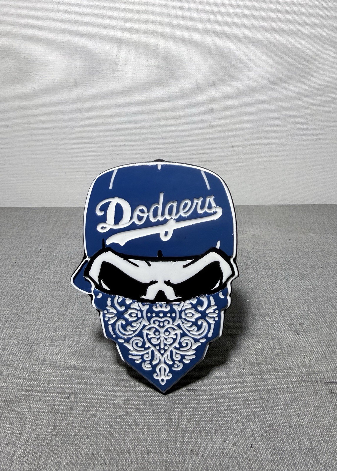 LA Dodgers Aluminum Hitch Cover LA Dodgers Aluminum Hitch Cover