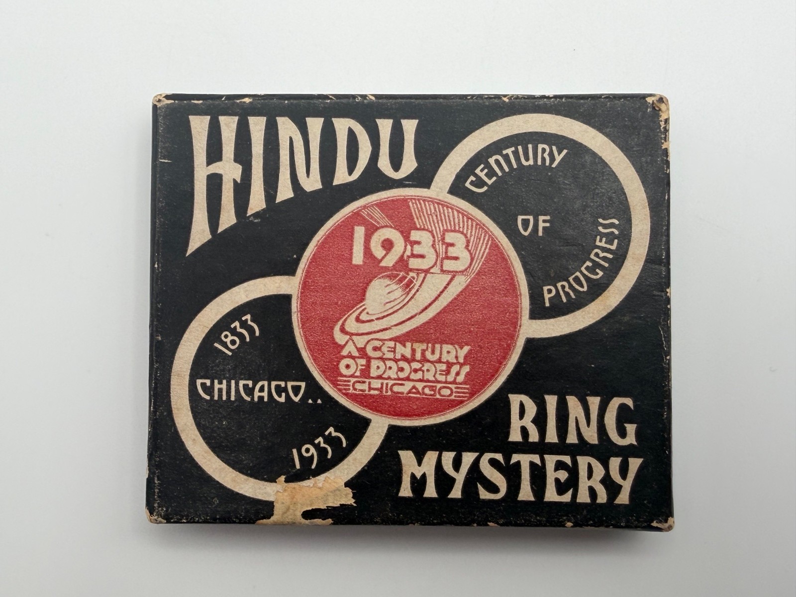 Vintage Hindu Ring Mystery Puzzle Toy 1933 Chicago World Fair Vintage Hindu Ring Mystery Puzzle Toy 1933 Chicago World Fair