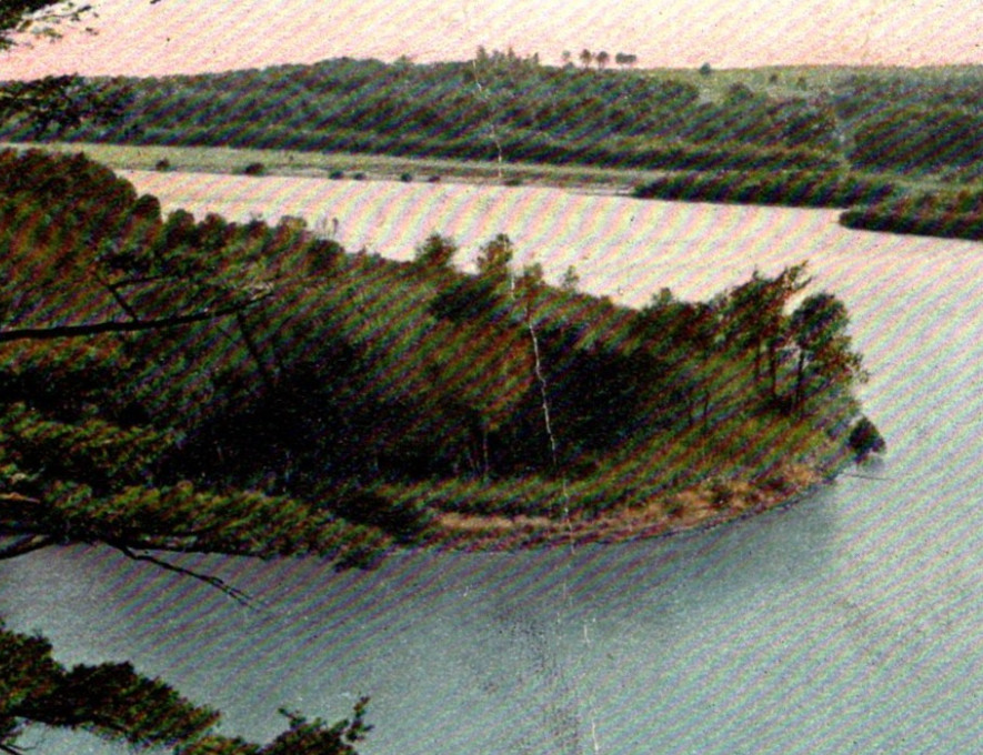 * Antique DB Postcard Rock River Grand Detour Whirlpool Rocks Dixon IL Scenic * Antique DB Postcard Rock River Grand Detour Whirlpool Rocks Dixon IL Scenic