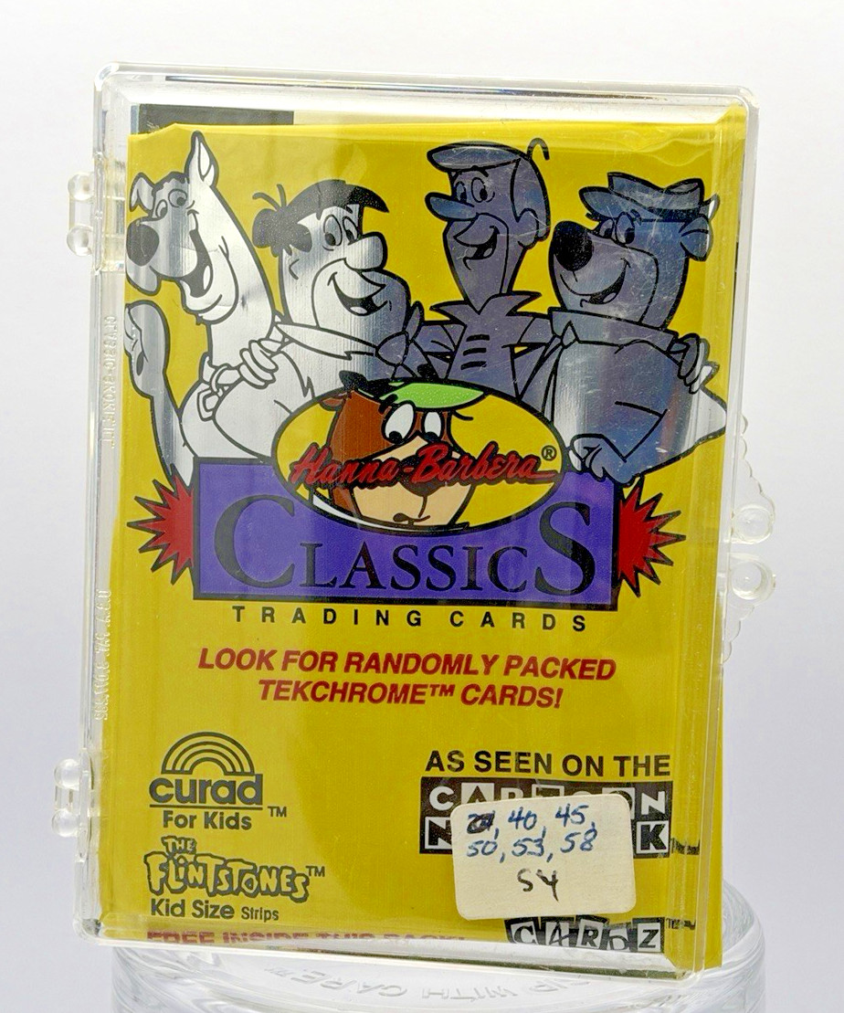 1994 Cardz Hanna-Barbera Classics Trading Cards 54/60 Near Complete Set 1994 Cardz Hanna-Barbera Classics Trading Cards 54/60 Near Complete Set