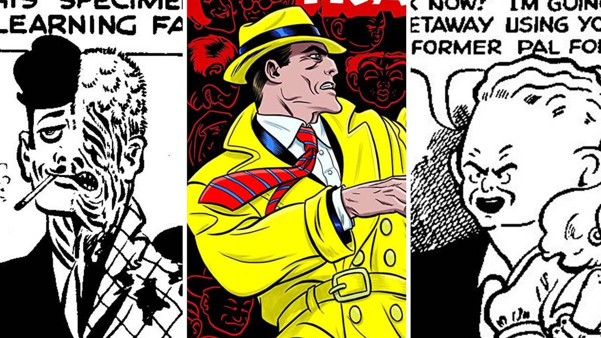 DICK TRACY lot of 5 vintage 1980s 70+ pages comic strip BOOKS by Chester Gould DICK TRACY lot of 5 vintage 1980s 70+ pages comic strip BOOKS by Chester Gould