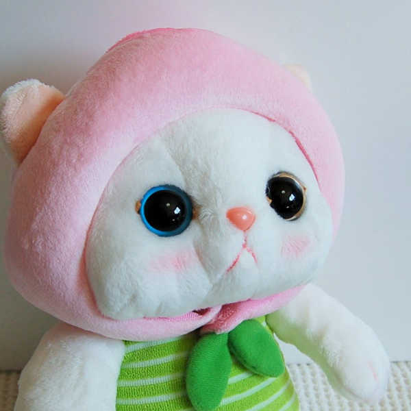 Choochoo Cat Plush Toy Doll M Size Pink Peach Costume Naitou Design jp