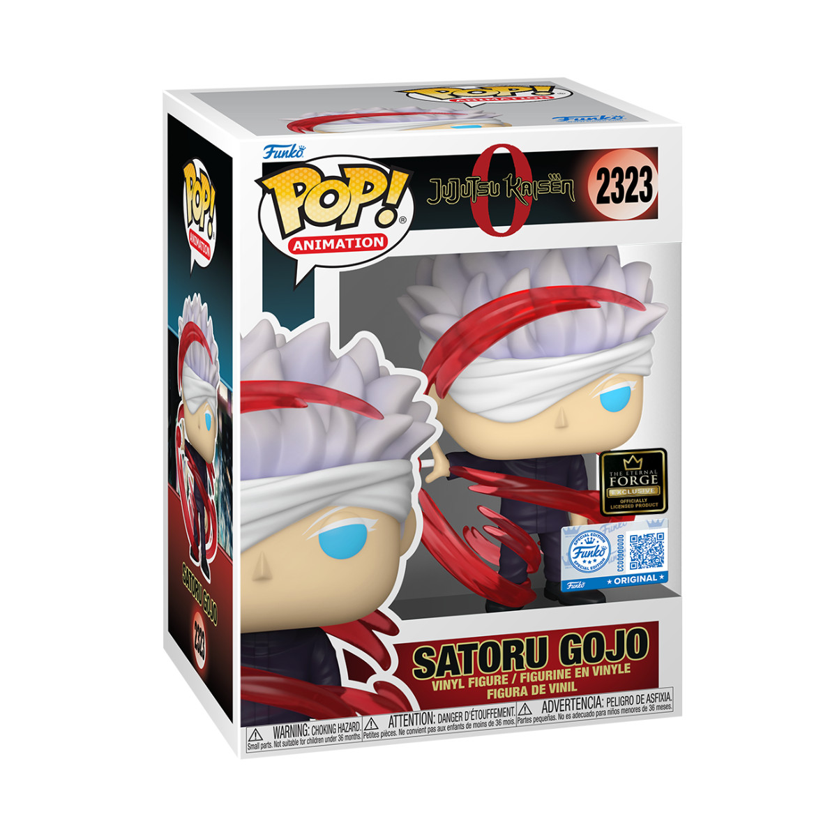 Funko Pop Jujutsu Kaisen 0 - Satoru Gojo Reversal Red (The Eternal Forge Exclus