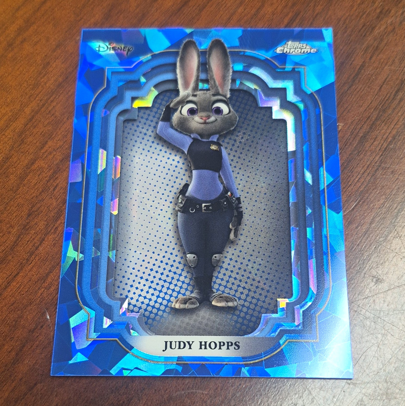 Topps 2024 Topps Chrome Sapphire Disney #166 Judy Hopps First Edition Topps 2024 Topps Chrome Sapphire Disney #166 Judy Hopps First Edition
