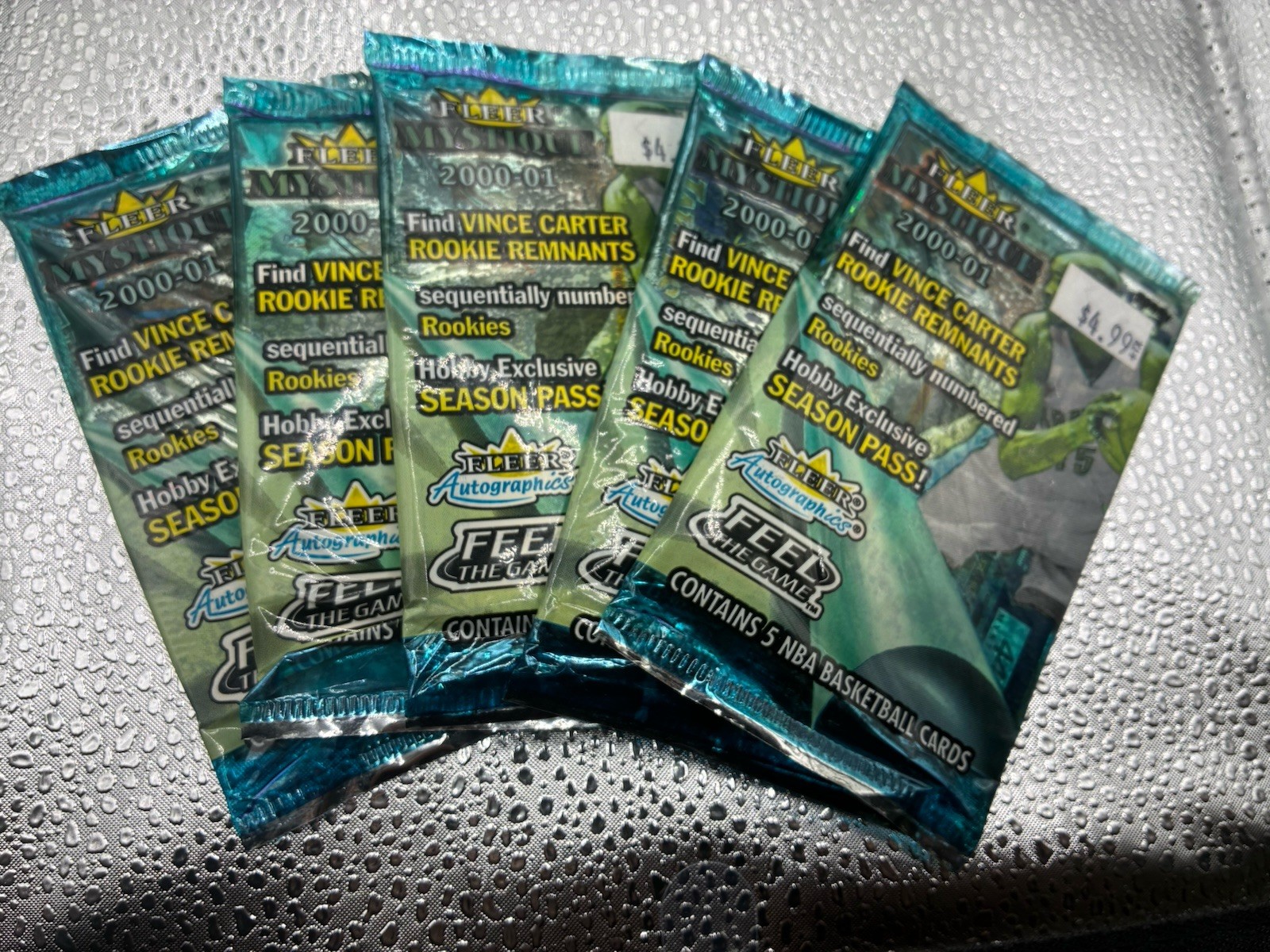 Fleer Fleer Ultra 2000 Hobby Exclusive Season Pass Sealed Pack Lot (5)