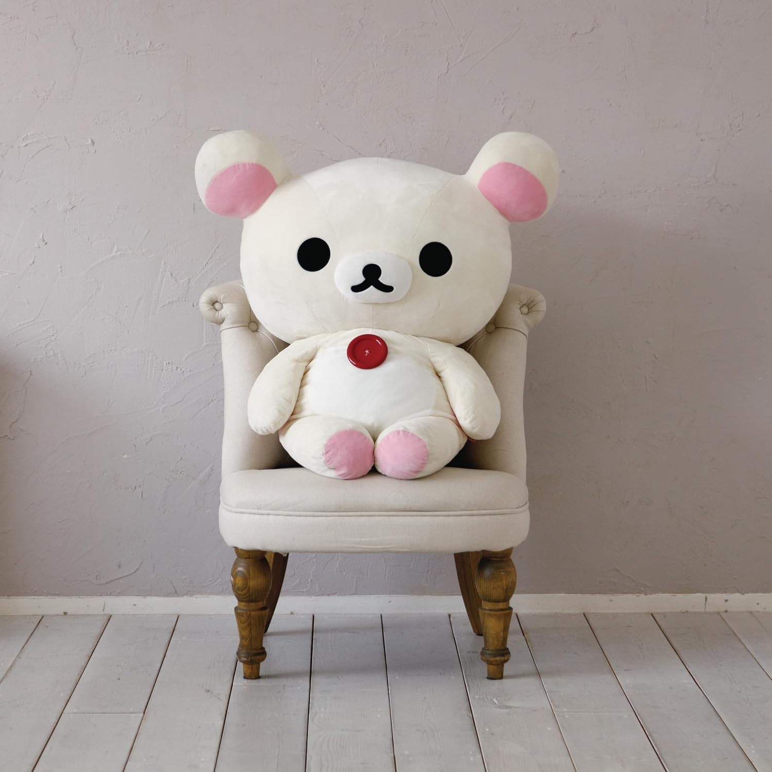 Korilakkuma Rilakkuma Extra Large Plush 87cm MR76401 Giant Stuffed Toy Japan Korilakkuma Rilakkuma Extra Large Plush 87cm MR76401 Giant Stuffed Toy Japan