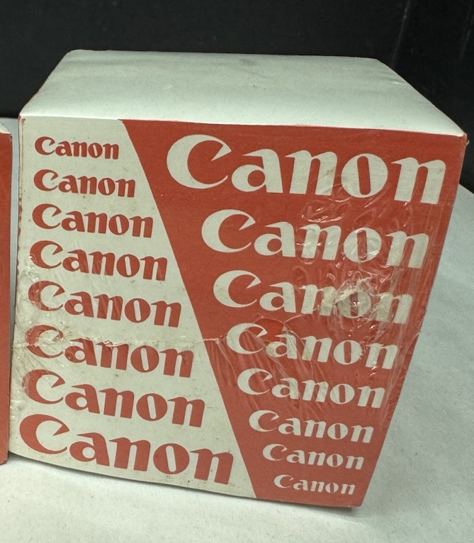 Vintage Canon Camera Advertising Notepad Sealed Vintage Canon Camera Advertising Notepad Sealed