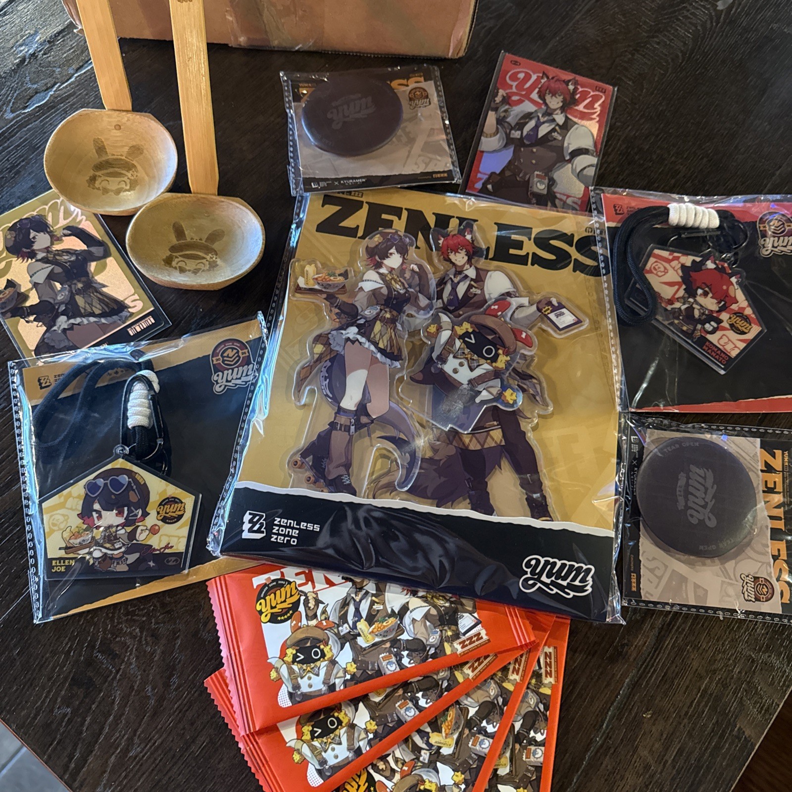 New ZZZ Zenless Zone Zero X Kyuramen Lot New ZZZ Zenless Zone Zero X Kyuramen Lot