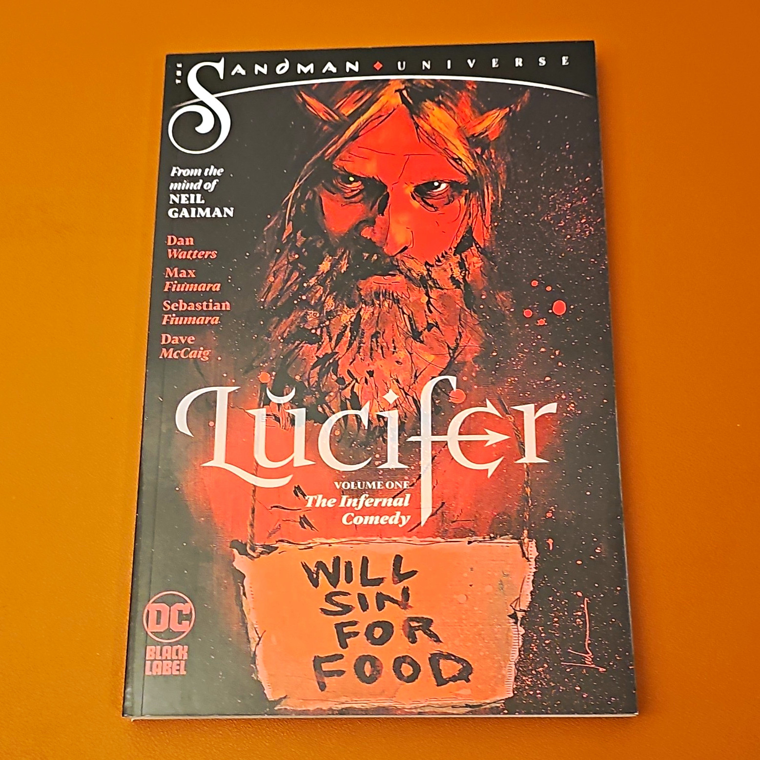 Lucifer Vol 1 The Infernal Comedy DC Black Label Sandman Universe TPB