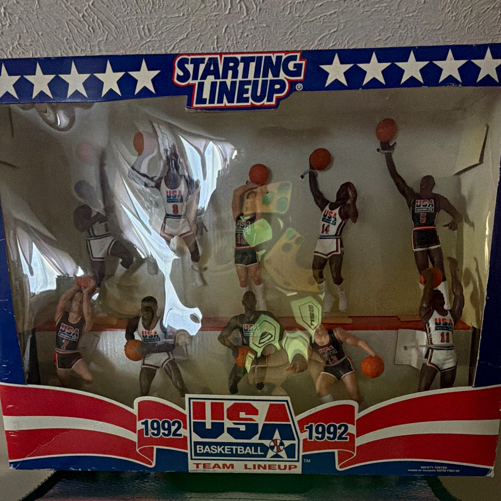 Starting Lineup 1992 USA Basketball Team Lineup Set Limited Edition Jordan Bird Starting Lineup 1992 USA Basketball Team Lineup Set Limited Edition Jordan Bird