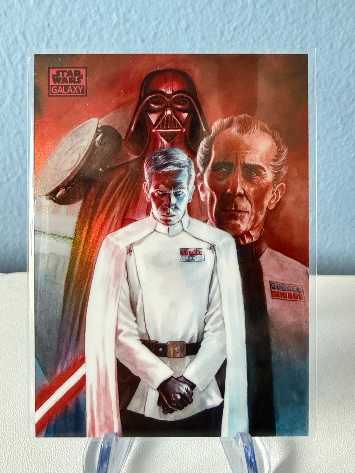2026 Topps Star Wars Galaxy #23 Trinity of Evil 5/5 Red Refractor 2026 Topps Star Wars Galaxy #23 Trinity of Evil 5/5 Red Refractor