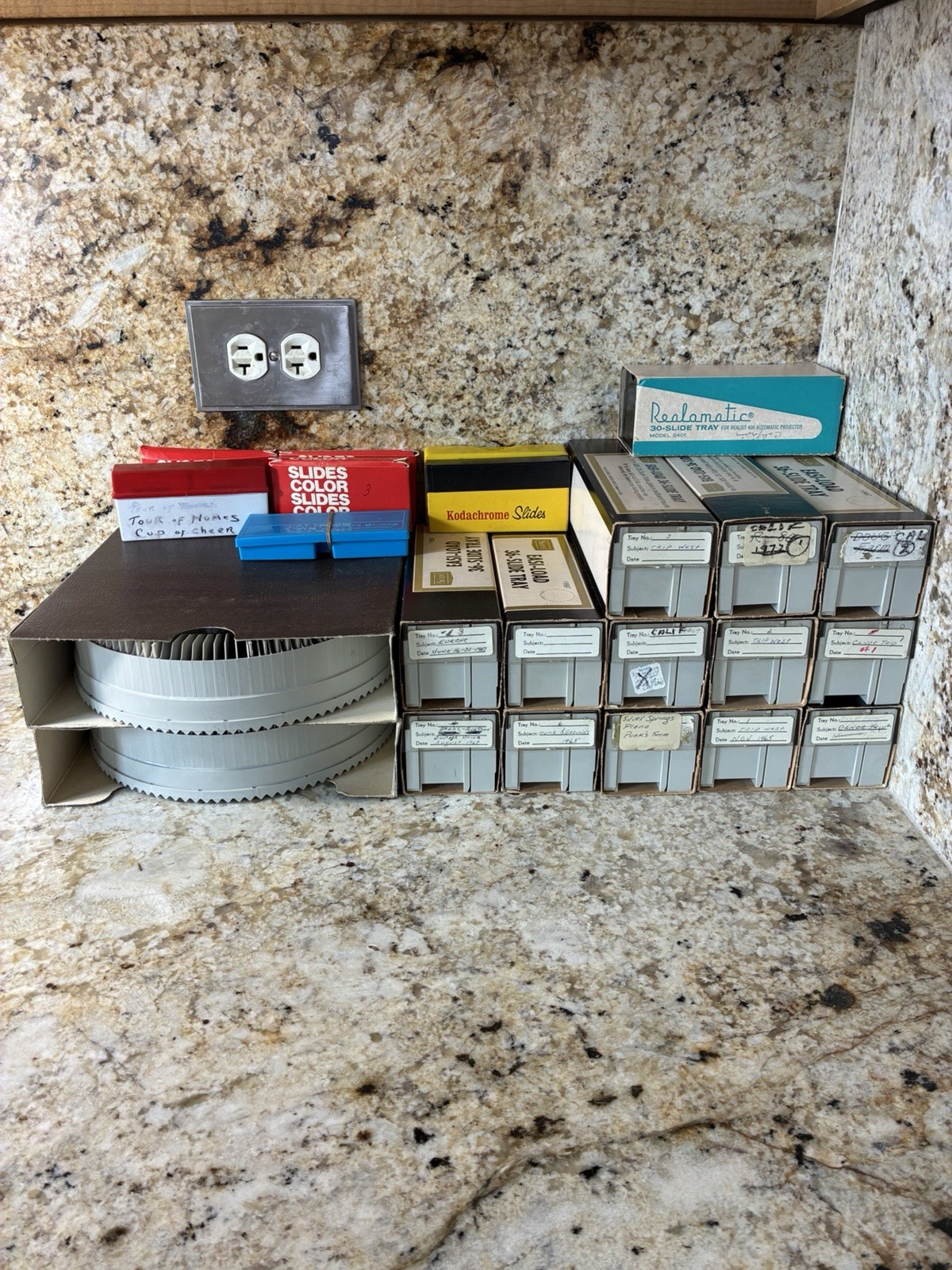 Vtg 743 35mm Color Slides Lot Kodak Europe California Travel Family 1965-1971 Vtg 743 35mm Color Slides Lot Kodak Europe California Travel Family 1965-1971