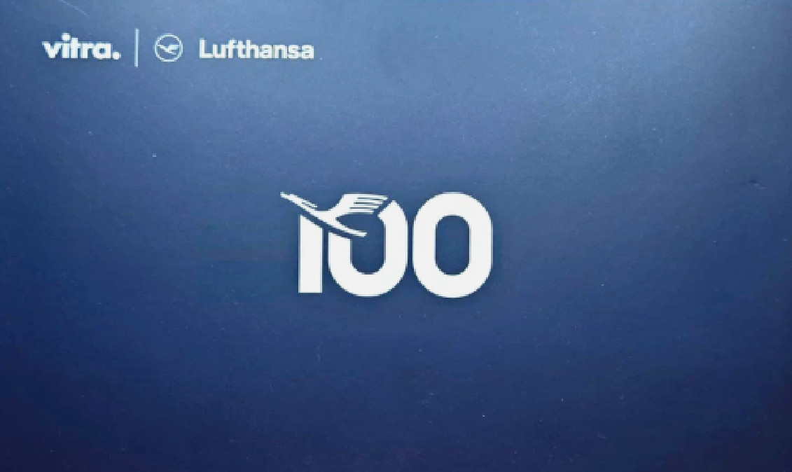 Lufthansa First Class "100 Years" Vitra Bird Limited Edition NIB Lufthansa First Class "100 Years" Vitra Bird Limited Edition NIB
