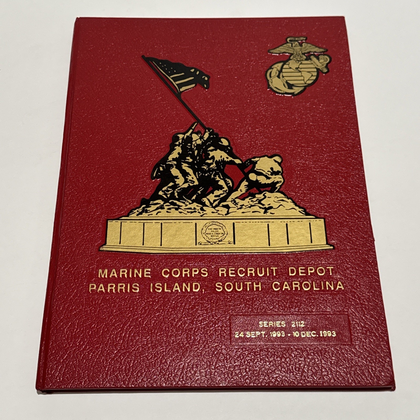 USMC Marine Corps Recruit Depot Book 1993 Company E Platoon 2112, 2113, 2114 USMC Marine Corps Recruit Depot Book 1993 Company E Platoon 2112, 2113, 2114