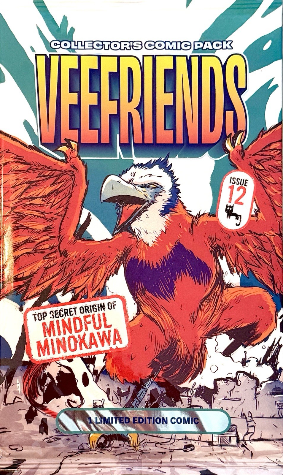 VeeFriends Comic Book # 12 MINDFUL MINOKAWA SEALED PACK. Limited Edition. NEW VeeFriends Comic Book # 12 MINDFUL MINOKAWA SEALED PACK. Limited Edition. NEW