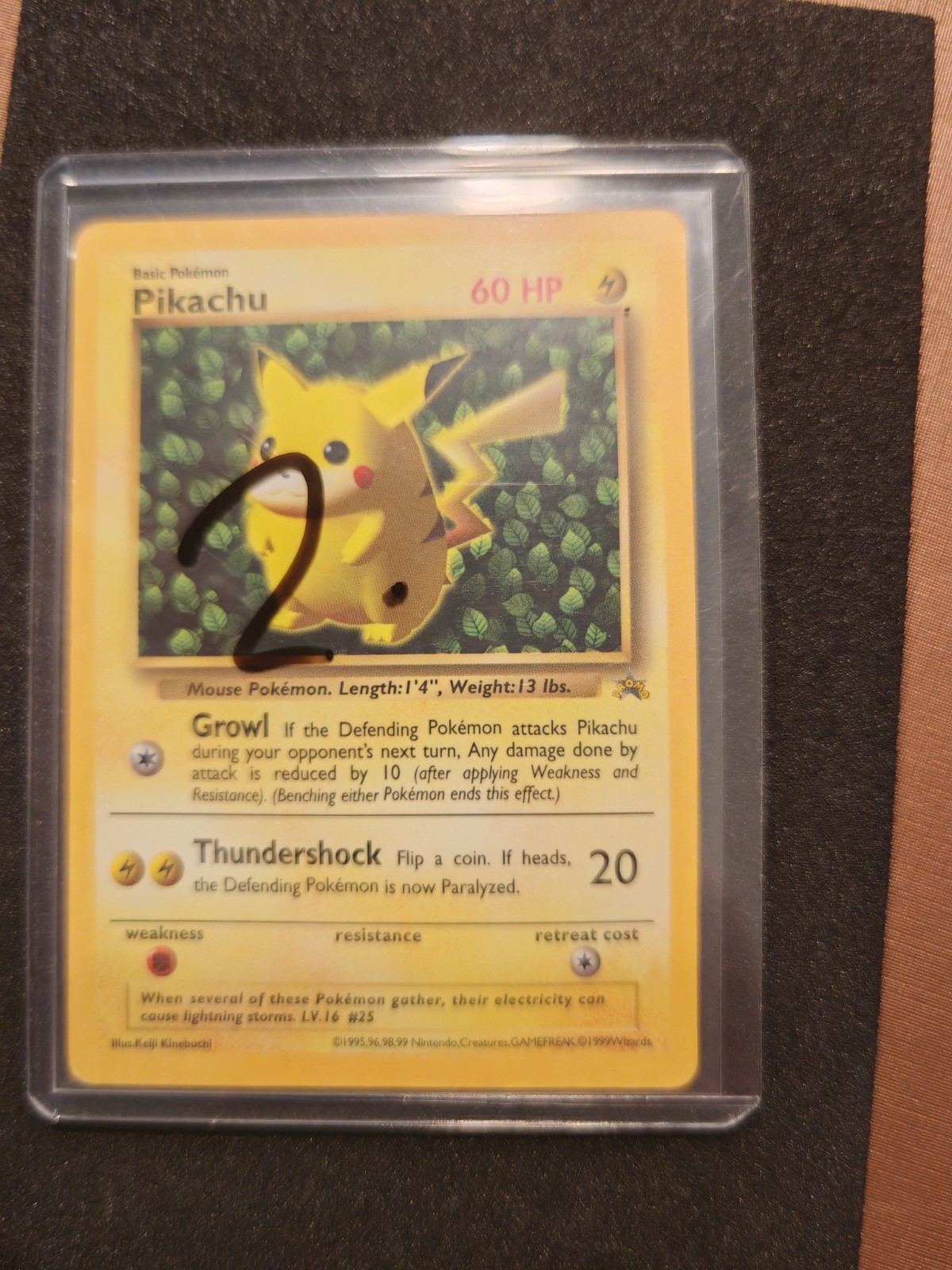 Pokemon Ivy Pikachu Grey Star Glossy CoroCoro Promo 1999 Vintage #2 Pokemon Ivy Pikachu Grey Star Glossy CoroCoro Promo 1999 Vintage #2