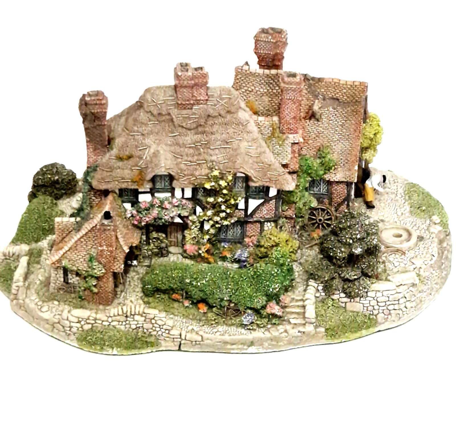 Vintage Lilliput Lane Oakwood Smithy 1992 Miniature Cottage Model Boxed Large Vintage Lilliput Lane Oakwood Smithy 1992 Miniature Cottage Model Boxed Large