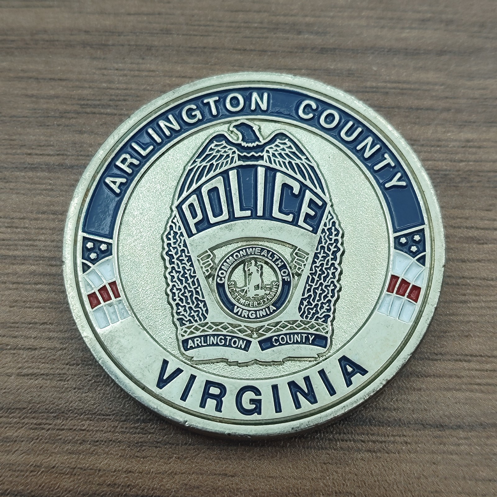 Arlington County Police Challenge Coin Arlington County Police Challenge Coin