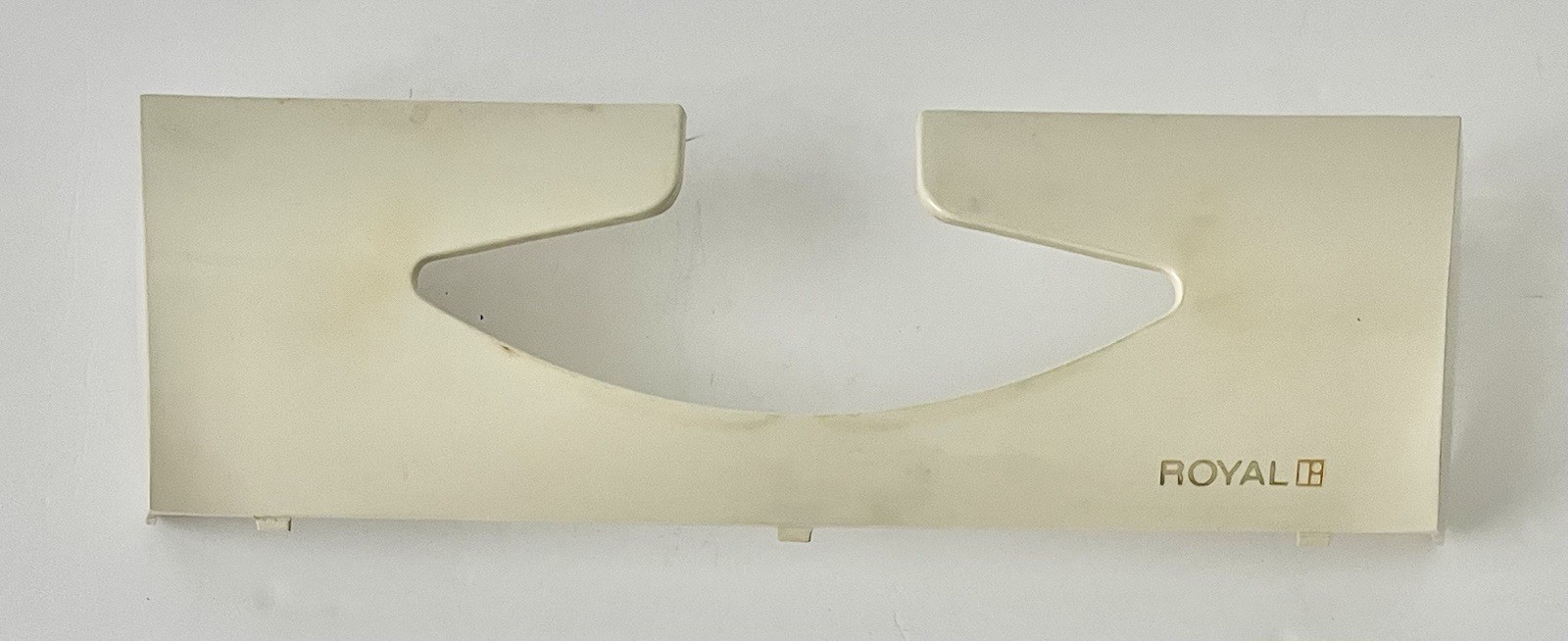 VTG Royal Quiet De Luxe Typewriter Ribbon Cover - Made in Holland Parts VTG Royal Quiet De Luxe Typewriter Ribbon Cover - Made in Holland Parts