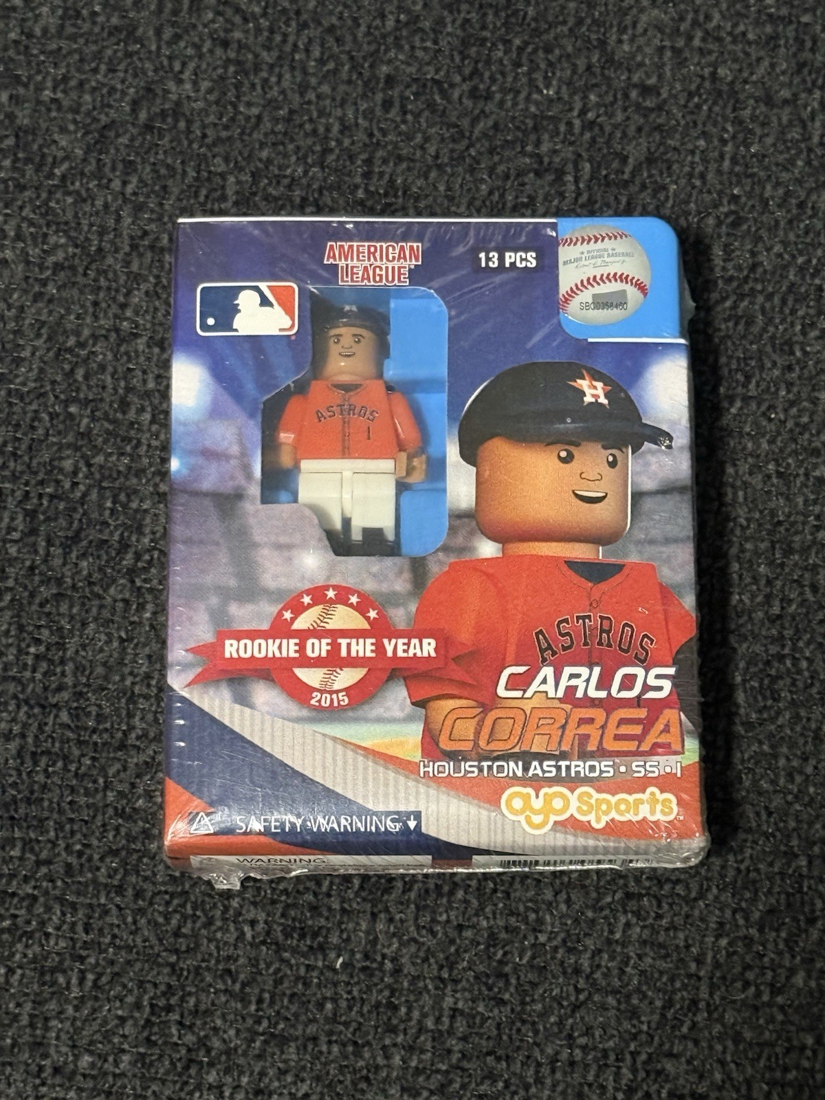 OYO Astros Carlos Correa 2015 Rookie Of The Year MLB Baseball Blocks NIB/Sealed OYO Astros Carlos Correa 2015 Rookie Of The Year MLB Baseball Blocks NIB/Sealed