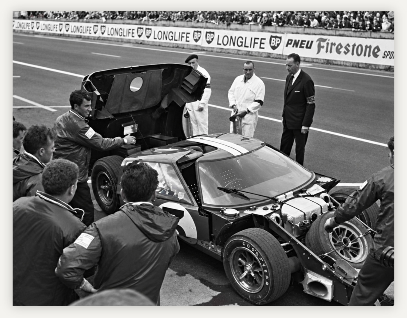 11X8.5 1966 LE MANS #3 FORD GT40 DAN GURNEY JERRY GRANT PHOTO REPRO PRINT 11X8.5 1966 LE MANS #3 FORD GT40 DAN GURNEY JERRY GRANT PHOTO REPRO PRINT